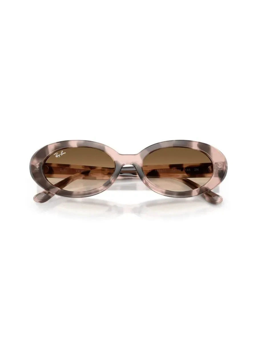 Женские овальные солнцезащитные очки, RB2223 Ray-Ban — изображение 5 из 7, розовый