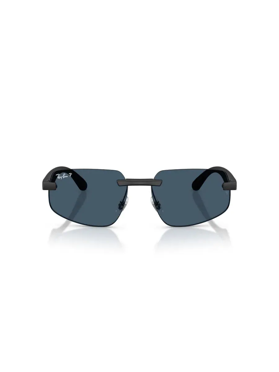 Солнцезащитные очки унисекс с поляризацией, RB4475CH Ray-Ban — изображение 2 из 8, песочный черный