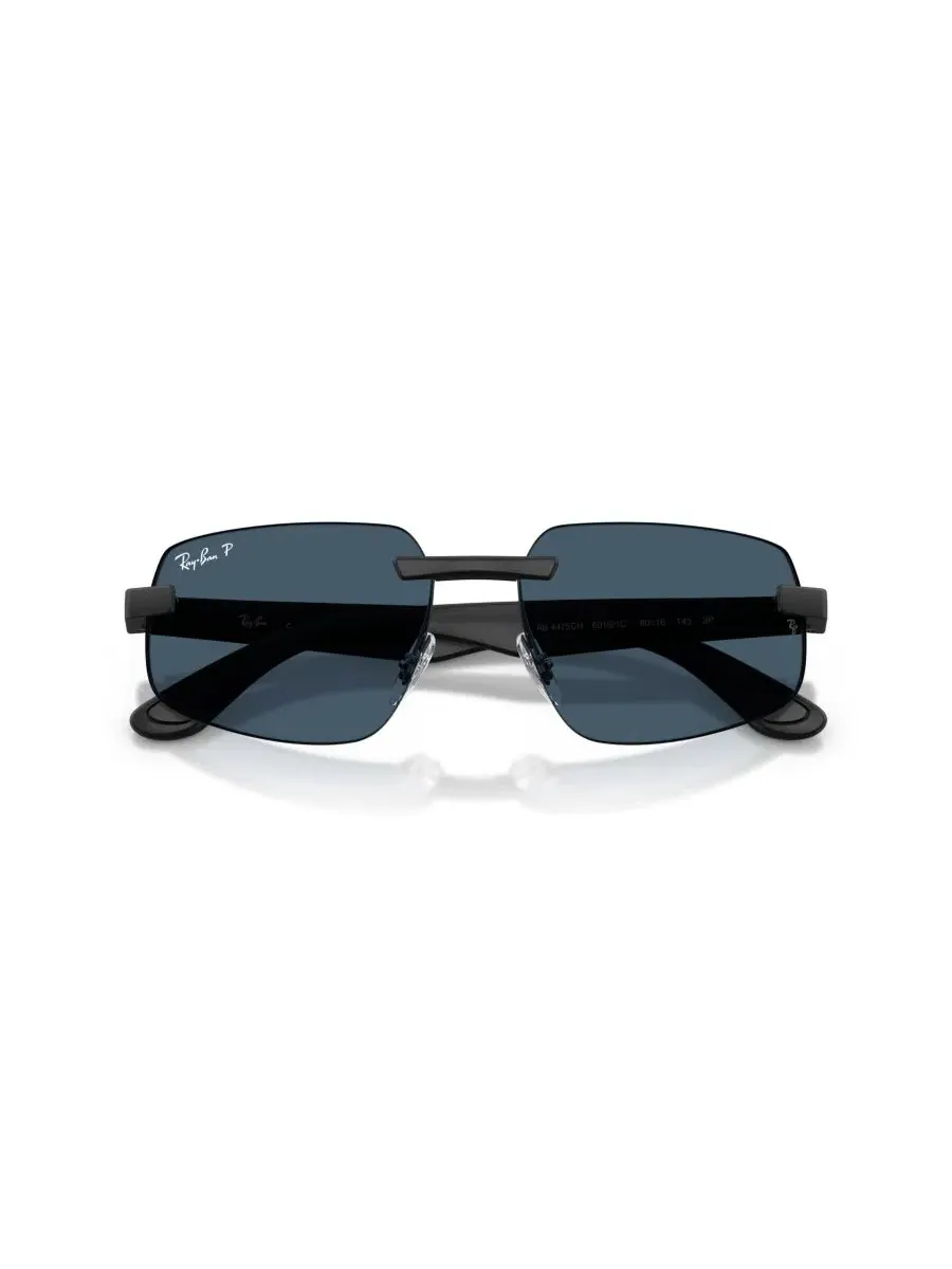 Солнцезащитные очки унисекс с поляризацией, RB4475CH Ray-Ban — изображение 6 из 8, песочный черный