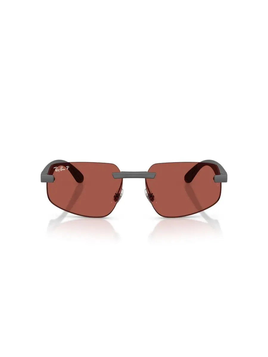 Солнцезащитные очки унисекс с поляризацией, RB4475CH Ray-Ban — изображение 2 из 8, песочный серый