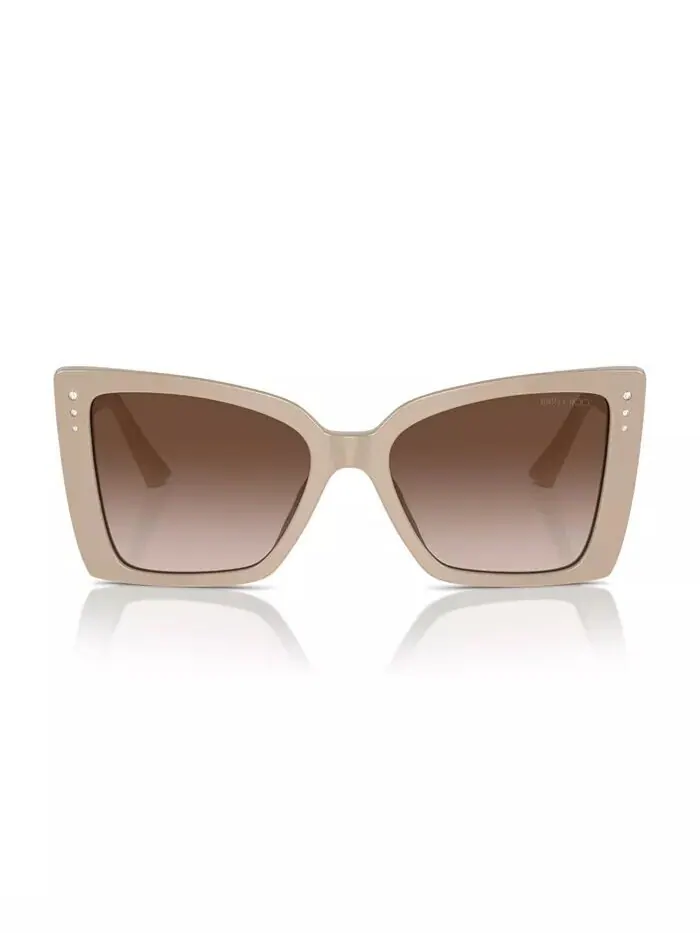 Женские солнцезащитные очки, JC5001B Jimmy Choo — изображение 2 из 10, бежевый