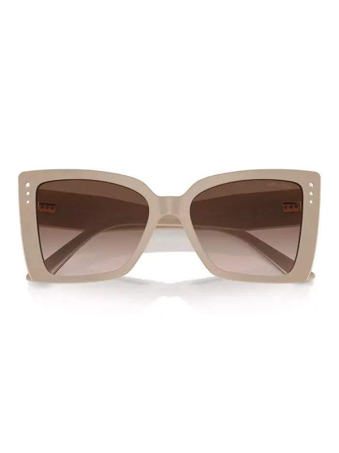 Женские солнцезащитные очки, JC5001B Jimmy Choo — изображение 5 из 10, бежевый
