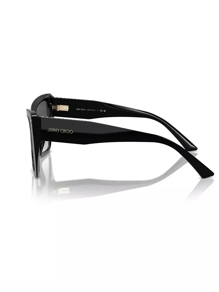 Женские солнцезащитные очки, JC5001B Jimmy Choo — изображение 3 из 6, черный