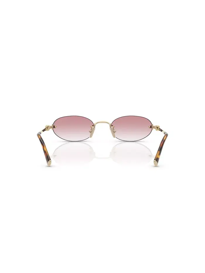 Женские солнцезащитные очки MU A54S MIU MIU — изображение 9 из 10, золотистый