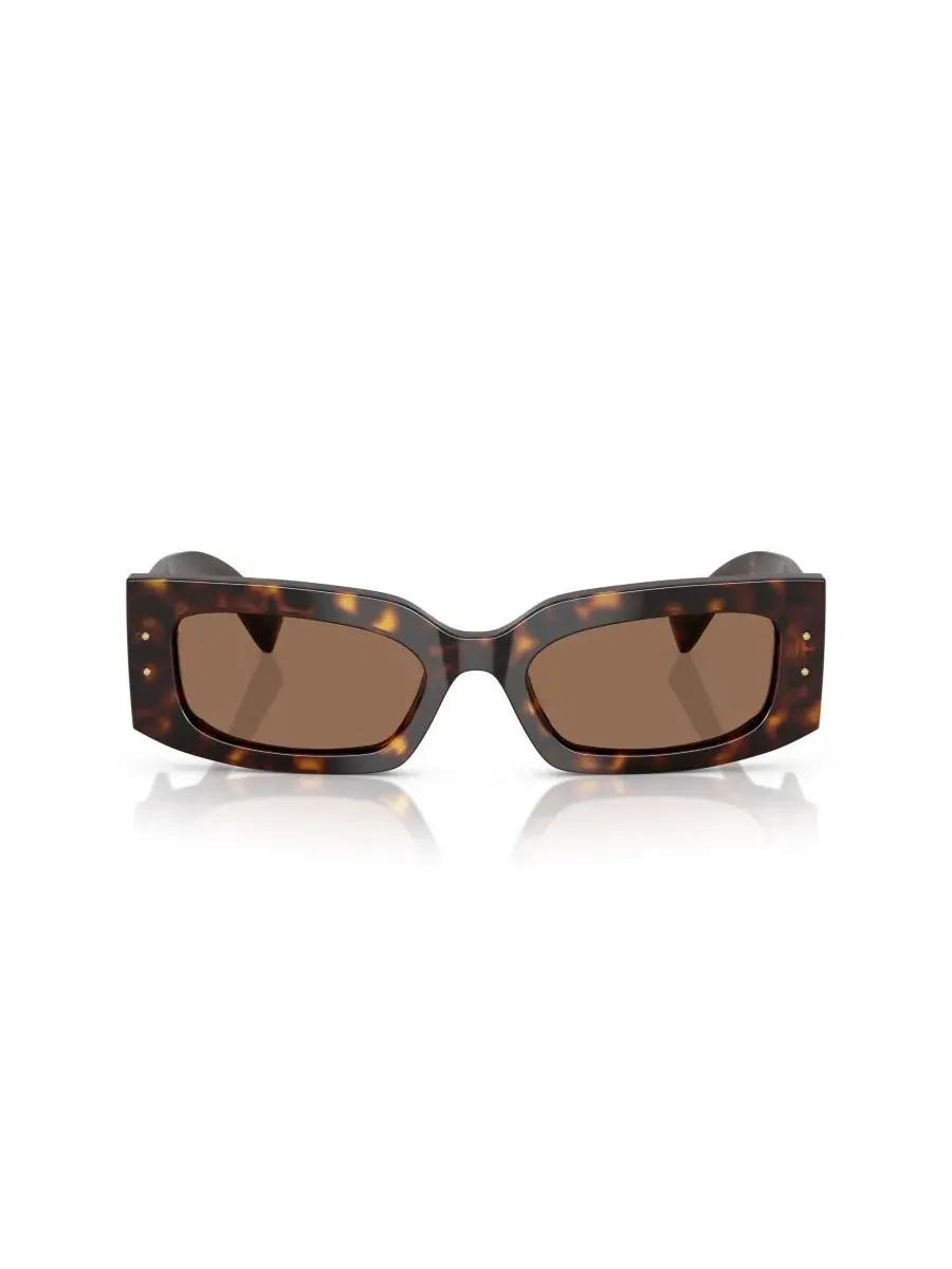 Солнцезащитные очки прямоугольные DG4479F Dolce&Gabbana — изображение 2 из 5, коричневый