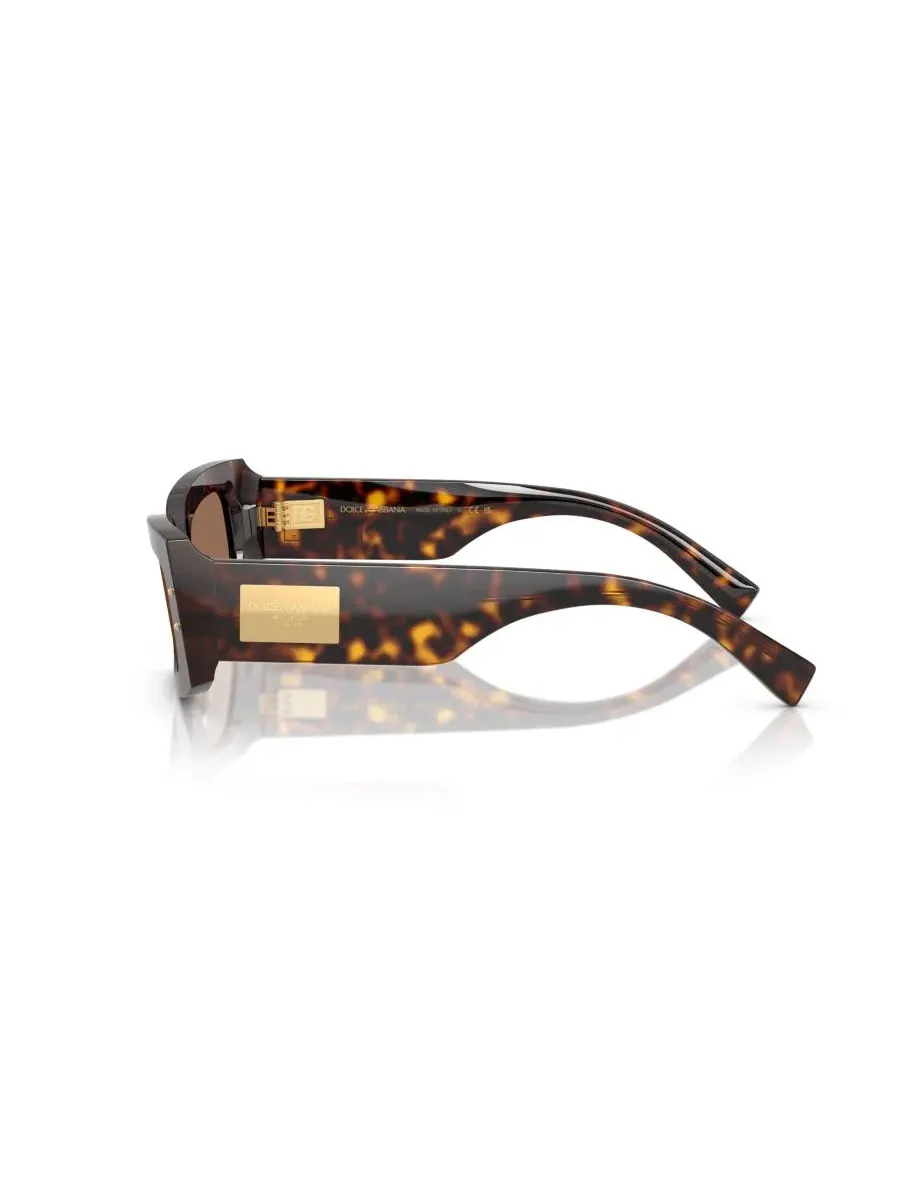 Солнцезащитные очки прямоугольные DG4479F Dolce&Gabbana — изображение 3 из 5, коричневый