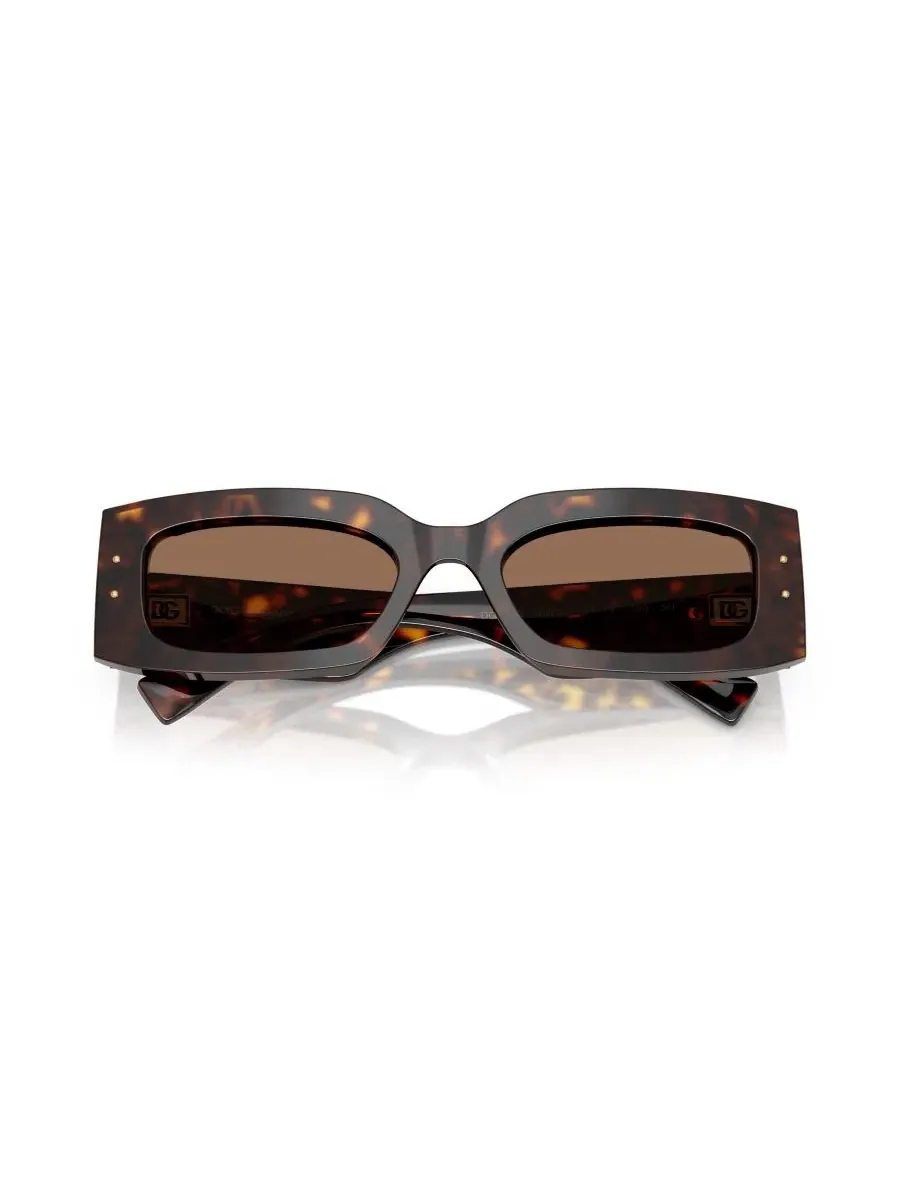 Солнцезащитные очки прямоугольные DG4479F Dolce&Gabbana — изображение 5 из 5, коричневый