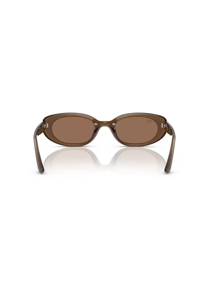 Унисекс солнцезащитные очки RB4441D Ray-Ban — изображение 3 из 6, коричневый