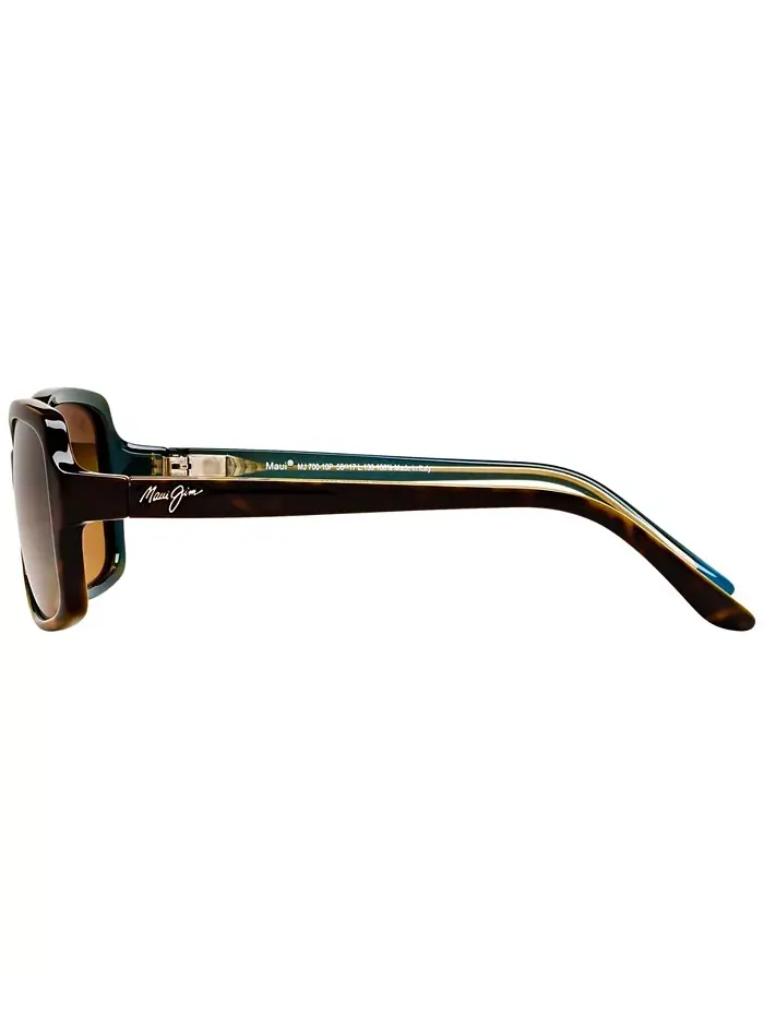 Поляризационные солнцезащитные очки Cloud Break, 700 Maui Jim — изображение 3 из 9, коричневый
