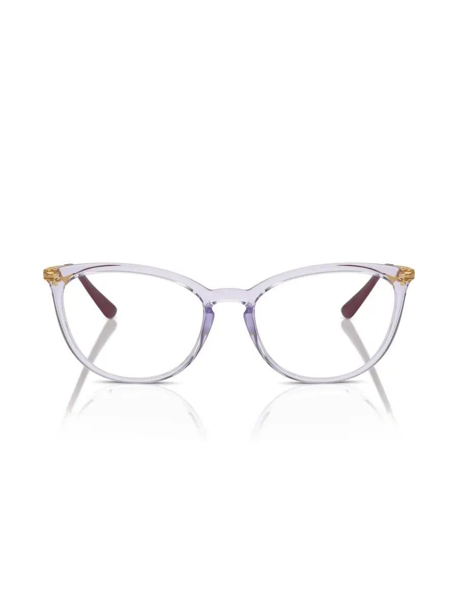 Очки женские с оправой кошачий глаз, модель VO5276 Vogue Eyewear — изображение 2 из 5, прозрачный фиолетовый