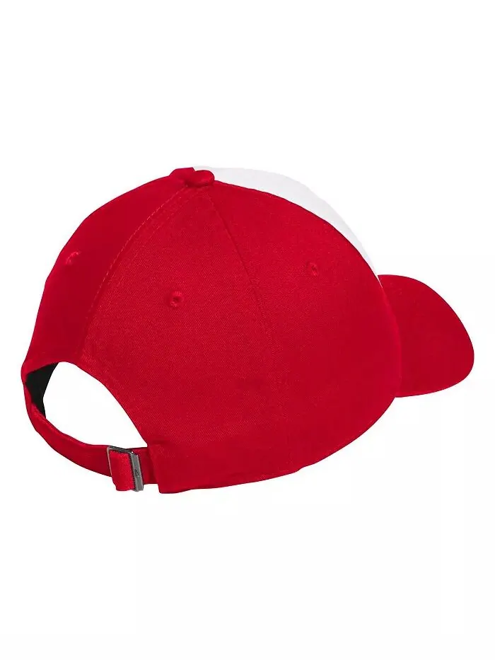 Мужская белая/красная шляпа Louisville Cardinals Slouch Adjustable Hat adidas — изображение 2 из 2