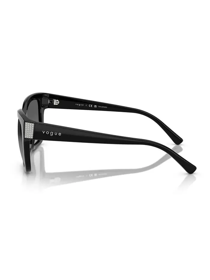 Женские поляризованные солнцезащитные очки VO5613SB Vogue Eyewear — изображение 3 из 5, черный