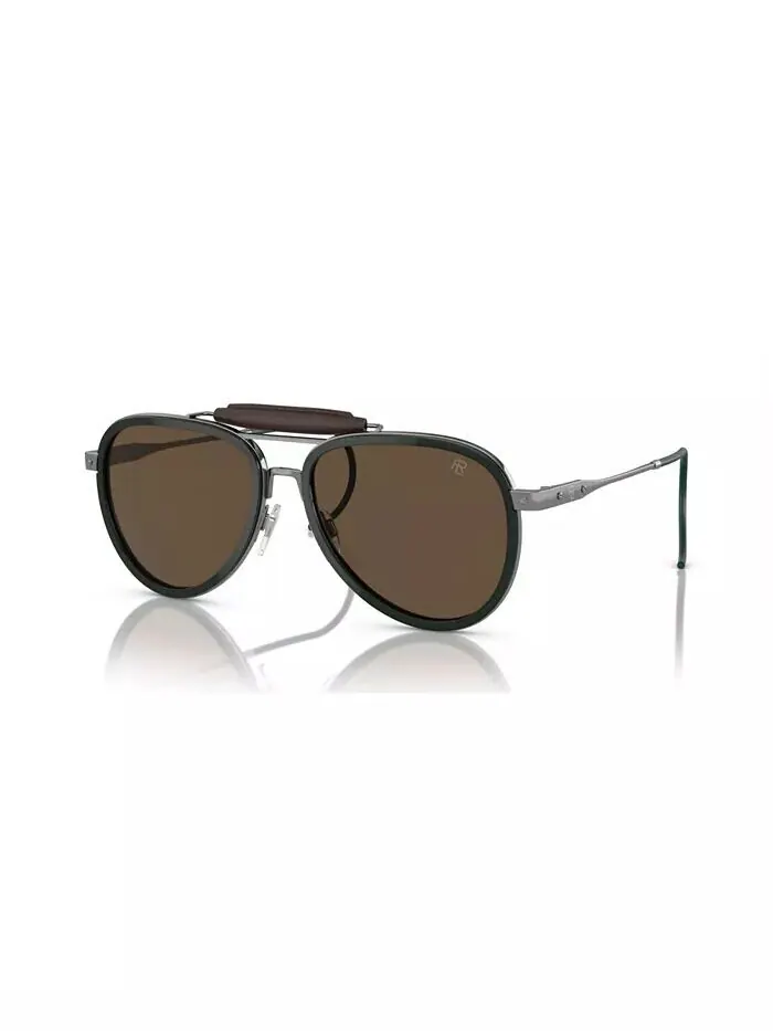 Мужские солнцезащитные очки The Roadster RL7080Q Ralph Lauren — изображение 1 из 6, зеленый