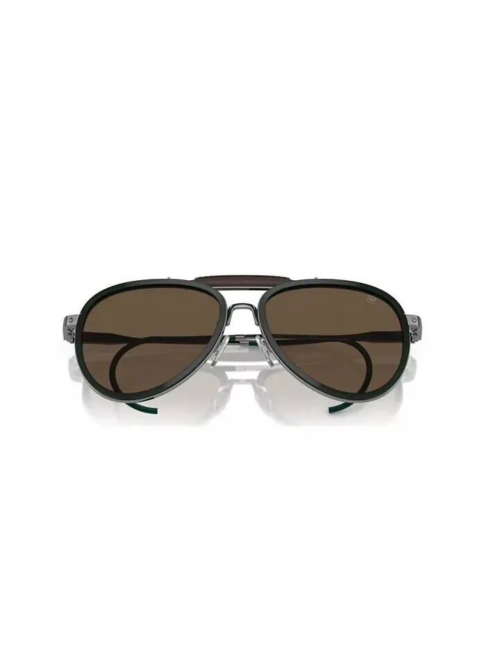 Мужские солнцезащитные очки The Roadster RL7080Q Ralph Lauren — изображение 5 из 6, зеленый