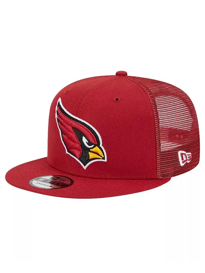 Мужская бейсболка Cardinal Arizona Cardinals Main Trucker 9FIFTY Snapback New Era