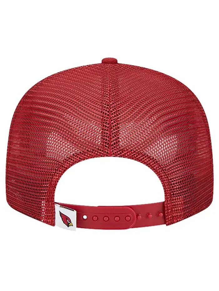 Мужская бейсболка Cardinal Arizona Cardinals Main Trucker 9FIFTY Snapback New Era — изображение 2 из 4