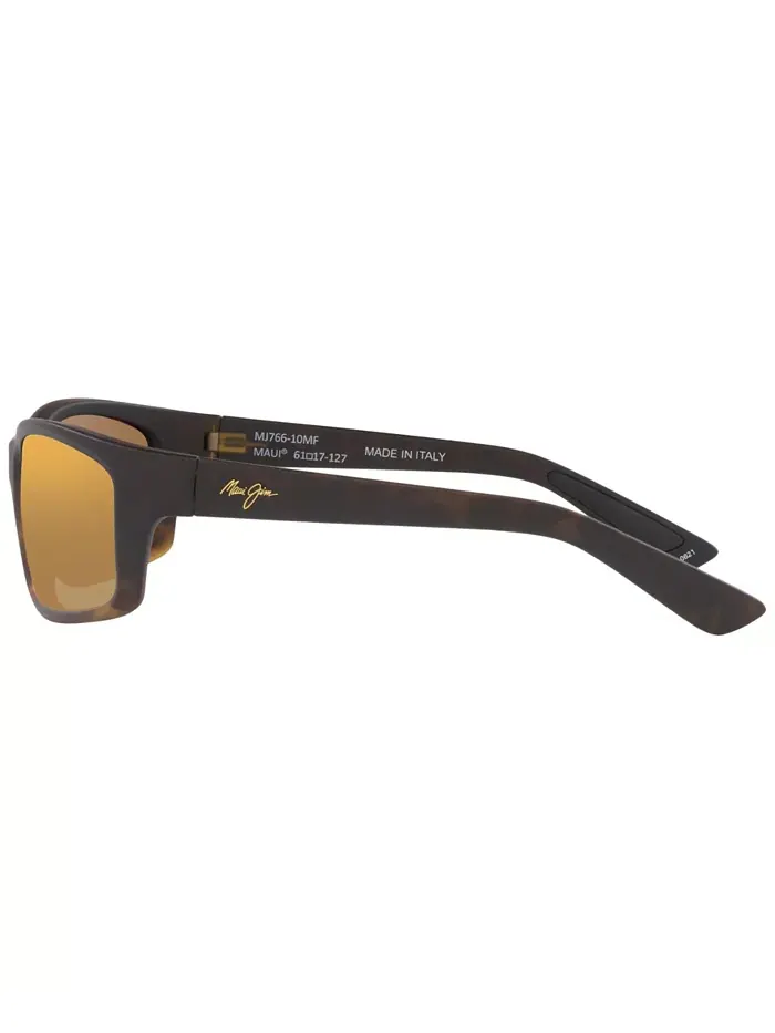Унисекс поляризованные солнцезащитные очки, 766 KANAIO COAST Maui Jim — изображение 3 из 10, коричневый