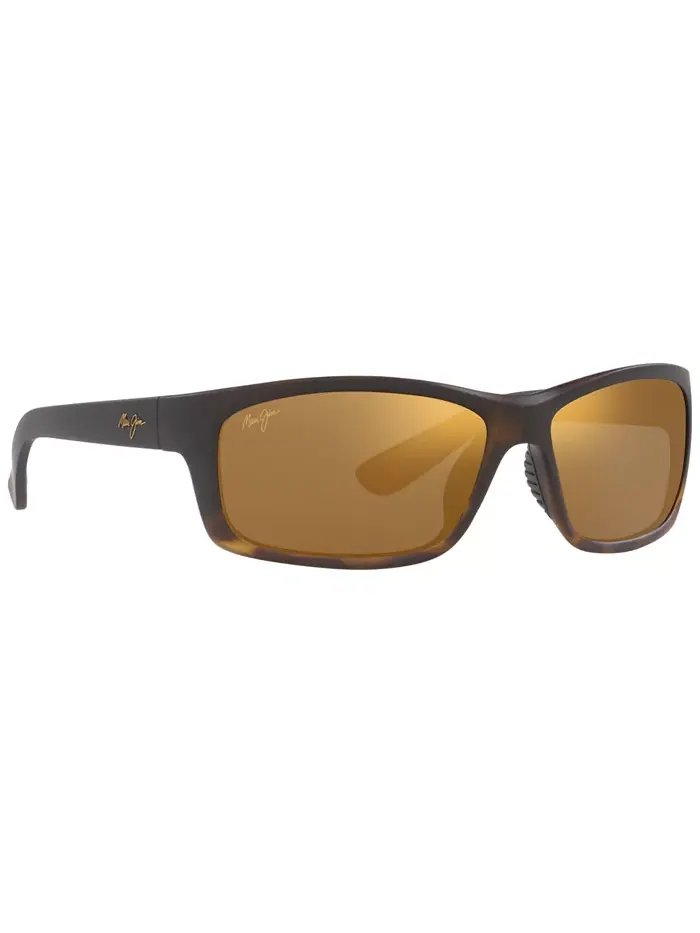 Унисекс поляризованные солнцезащитные очки, 766 KANAIO COAST Maui Jim — изображение 4 из 10, коричневый