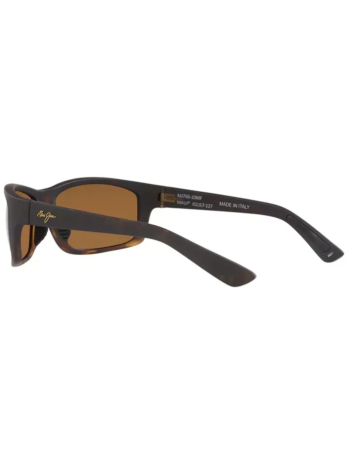 Унисекс поляризованные солнцезащитные очки, 766 KANAIO COAST Maui Jim — изображение 7 из 10, коричневый