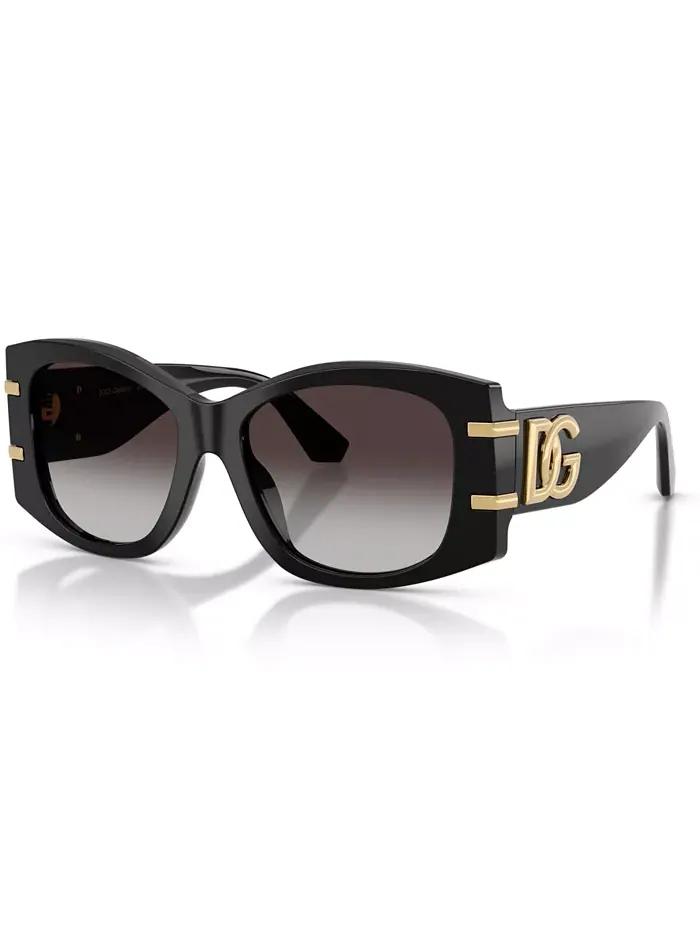 Женские солнцезащитные очки большого размера, DG4501 Dolce&Gabbana — изображение 1 из 6, черный