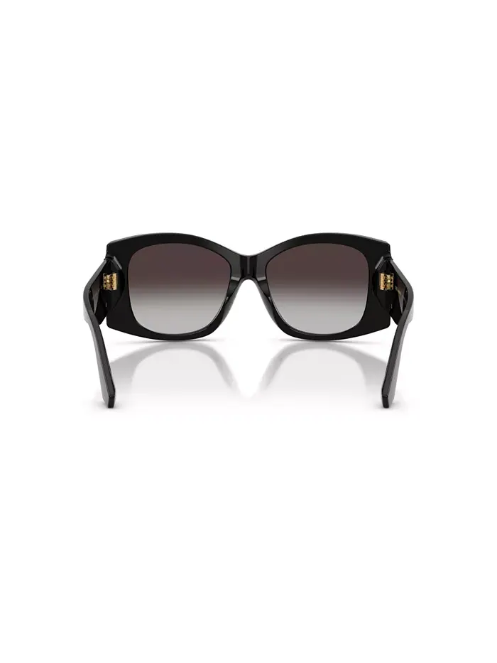 Женские солнцезащитные очки большого размера, DG4501 Dolce&Gabbana — изображение 3 из 6, черный