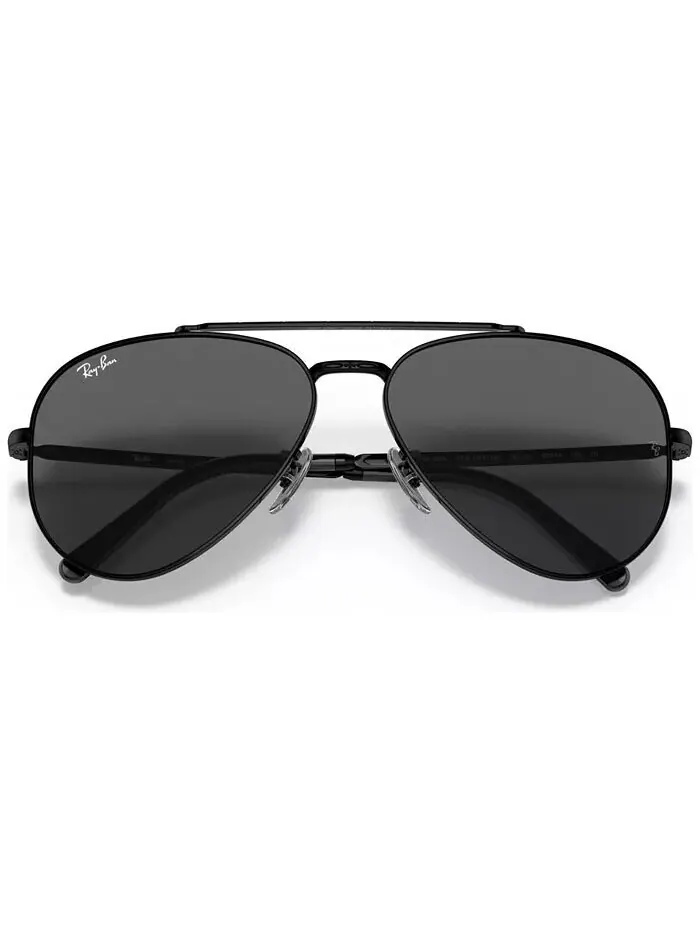 Солнцезащитные очки унисекс, RB3625 NEW AVIATOR Ray-Ban — изображение 4 из 6, черный