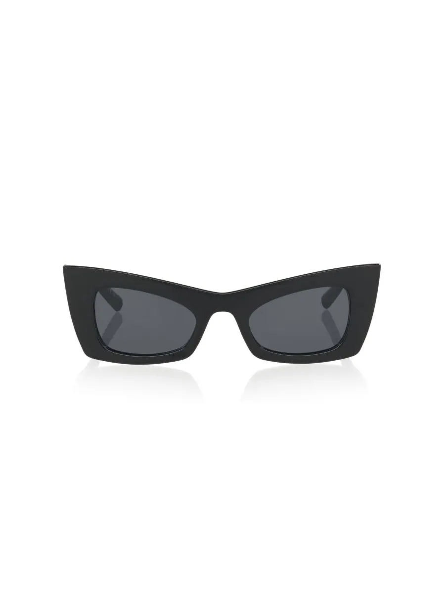Женские солнцезащитные очки, SL 702 Saint Laurent — изображение 4 из 5, черный