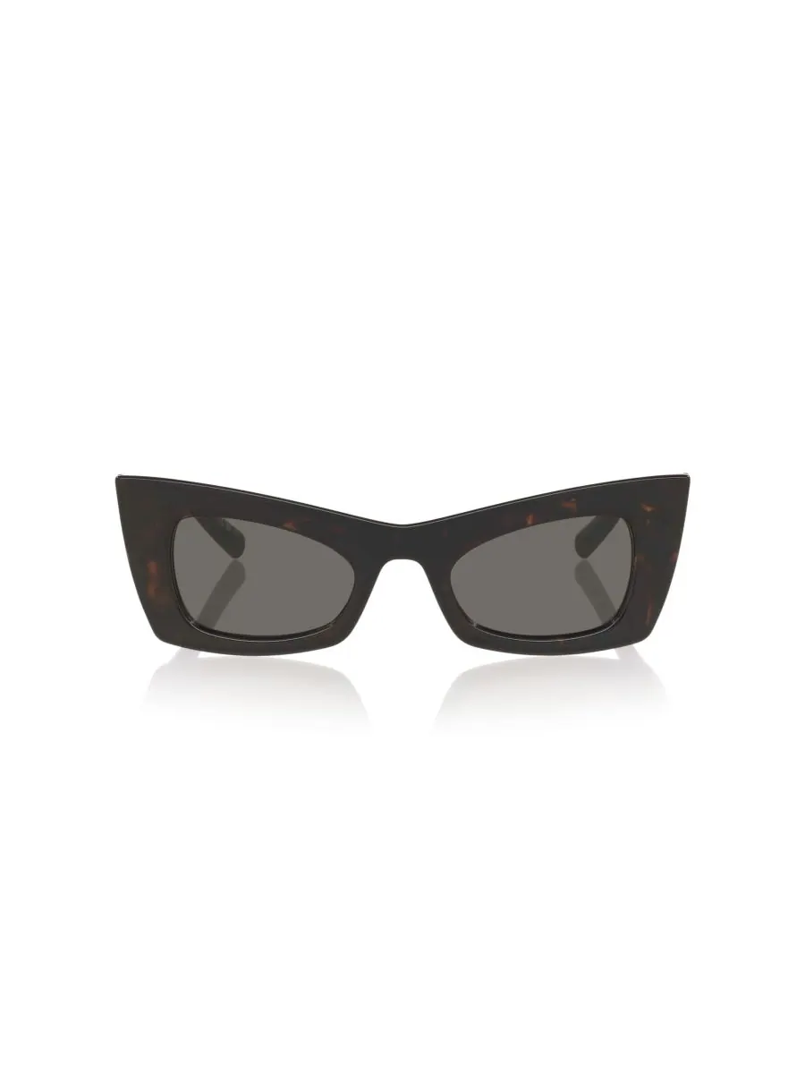 Женские солнцезащитные очки, SL 702 Saint Laurent — изображение 4 из 5, коричневый