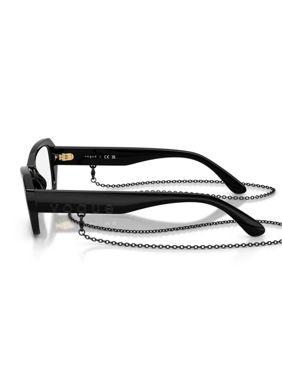 Женские очки-бабочки, VO5656U Vogue Eyewear — изображение 2 из 5, черный