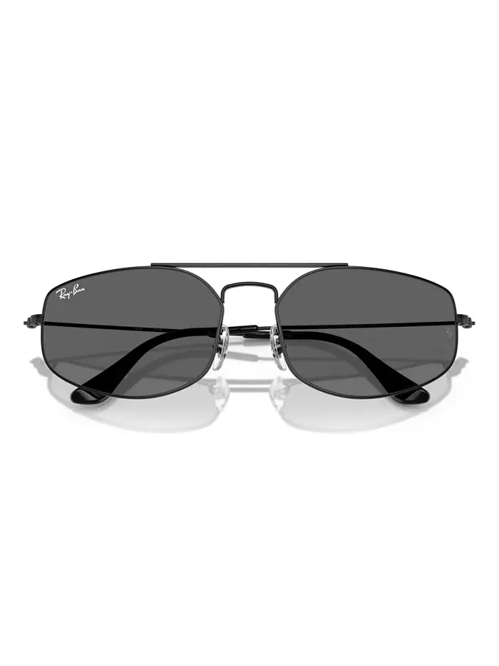 Унисекс солнцезащитные очки Oval Explorer 5, RB3845 Ray-Ban — изображение 4 из 6, черный