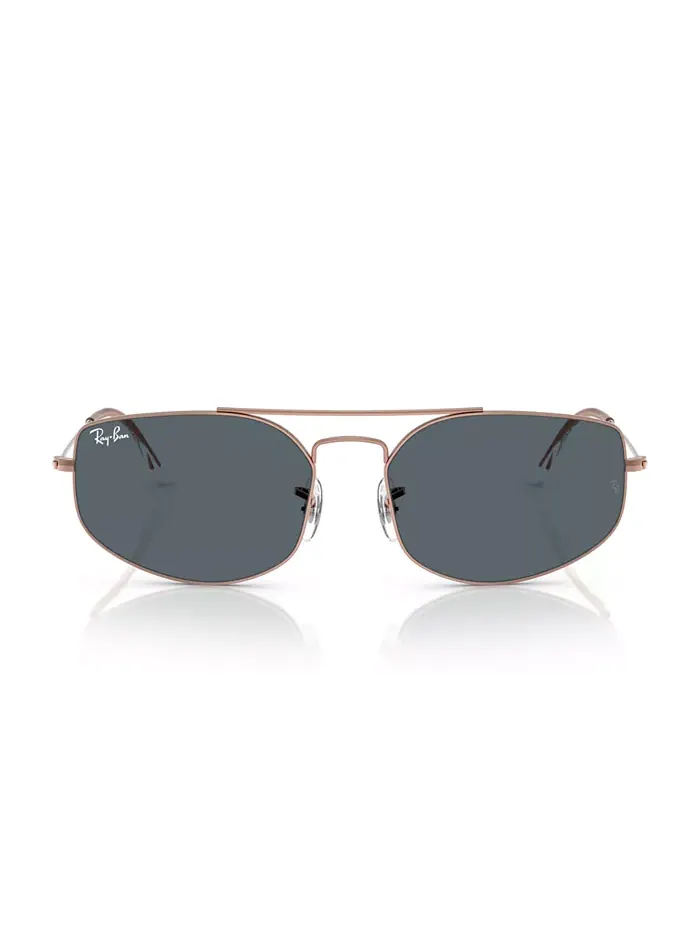 Унисекс солнцезащитные очки Oval Explorer 5, RB3845 Ray-Ban — изображение 2 из 10, медь