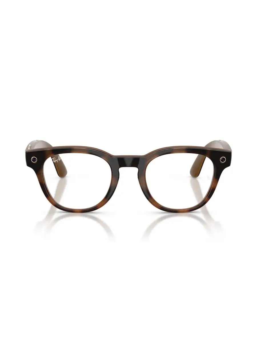 Очки с прозрачными линзами, полный ободок Ray-Ban Meta Scriber Optics — изображение 2 из 4, коричневый