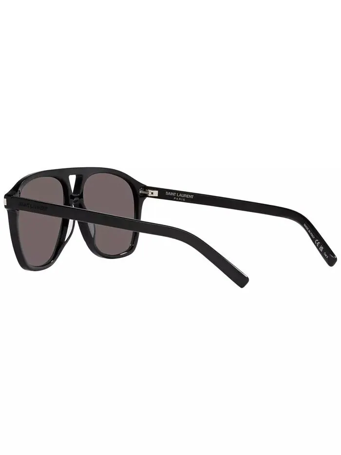 Женские солнцезащитные очки SL 596 Dune Saint Laurent — изображение 7 из 10, черный