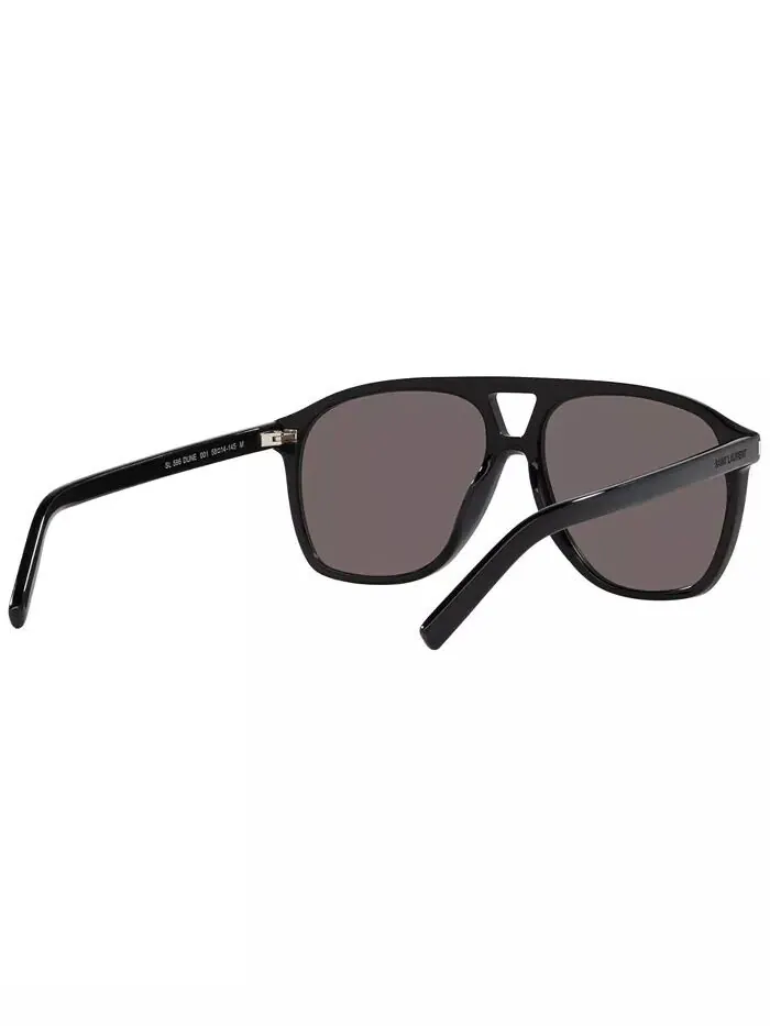 Женские солнцезащитные очки SL 596 Dune Saint Laurent — изображение 9 из 10, черный
