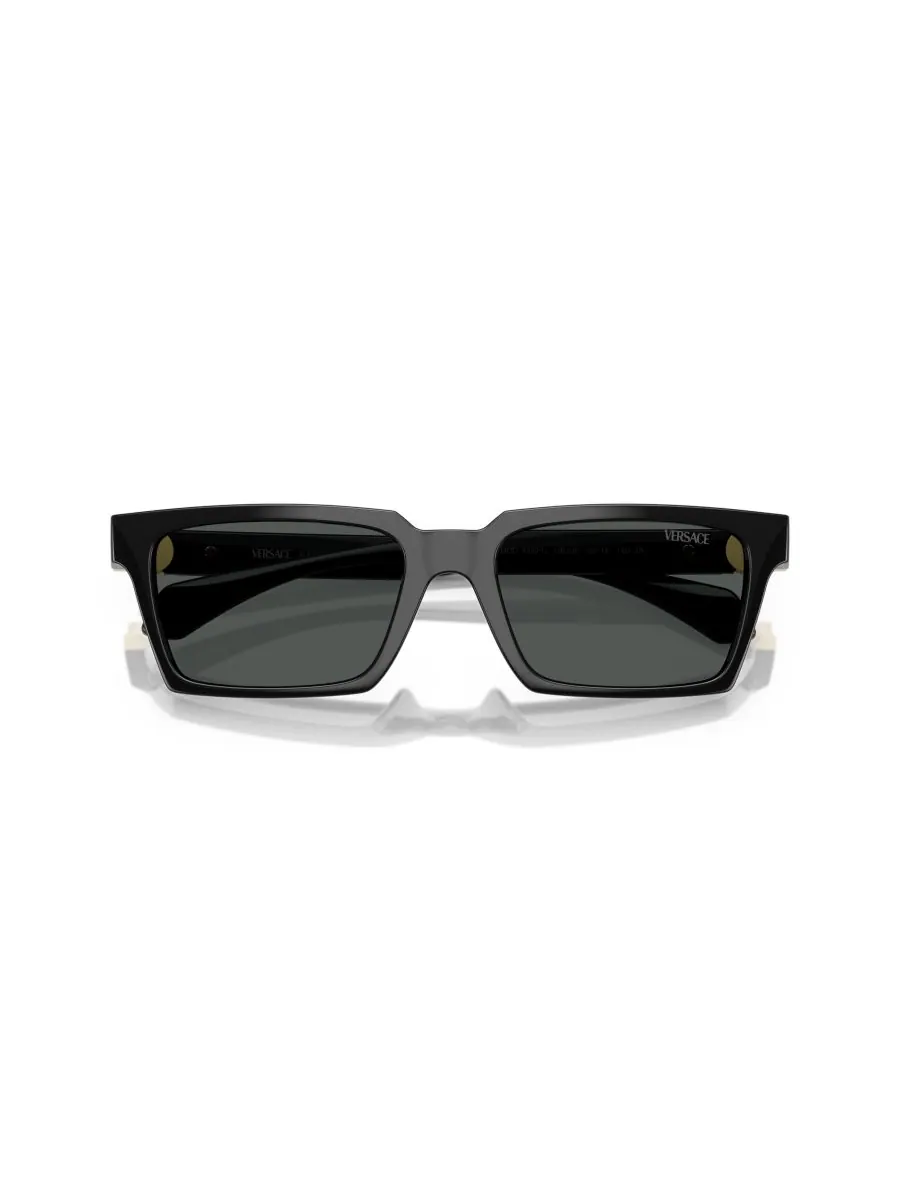 Мужские солнцезащитные очки большого размера, VE4490U Versace — изображение 2 из 5, черный