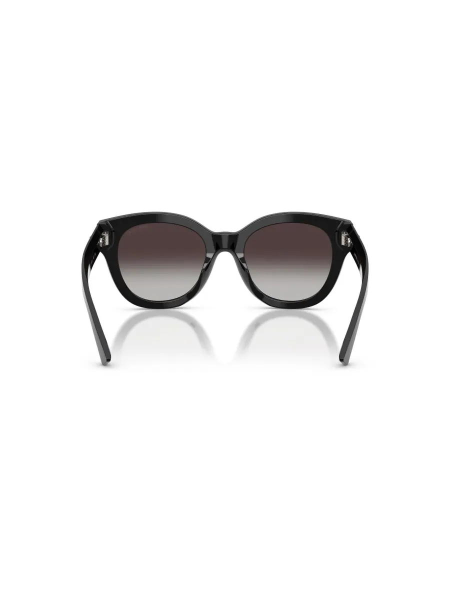 Женские круглые солнцезащитные очки, JC5053 Jimmy Choo — изображение 4 из 5, черный