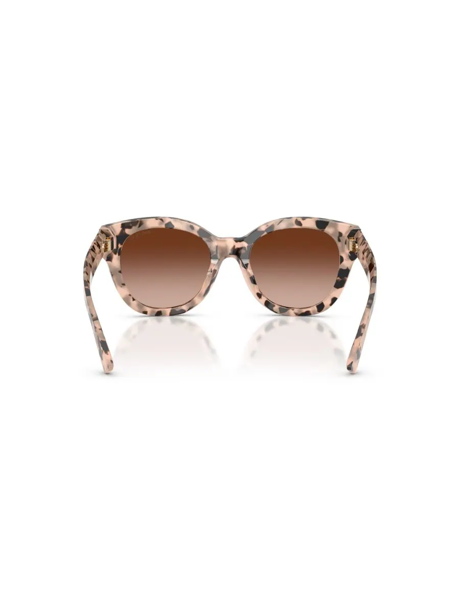 Женские круглые солнцезащитные очки, JC5053 Jimmy Choo — изображение 3 из 4, розовый