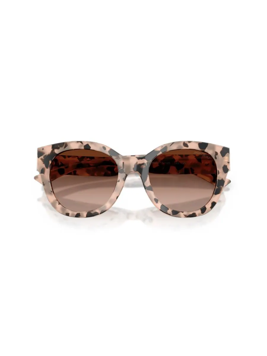 Женские круглые солнцезащитные очки, JC5053 Jimmy Choo — изображение 4 из 4, розовый