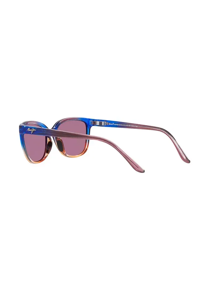 Женские поляризационные солнцезащитные очки, 758 HONI Maui Jim — изображение 3 из 10, синий мульти
