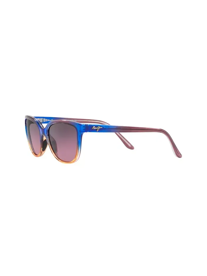 Женские поляризационные солнцезащитные очки, 758 HONI Maui Jim — изображение 8 из 10, синий мульти