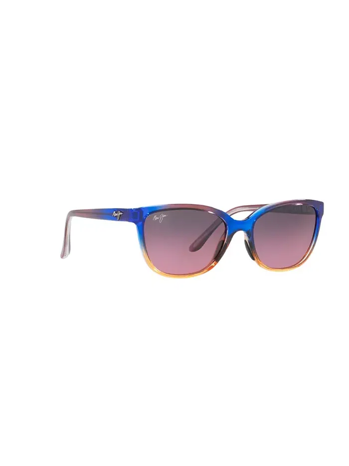 Женские поляризационные солнцезащитные очки, 758 HONI Maui Jim — изображение 9 из 10, синий мульти