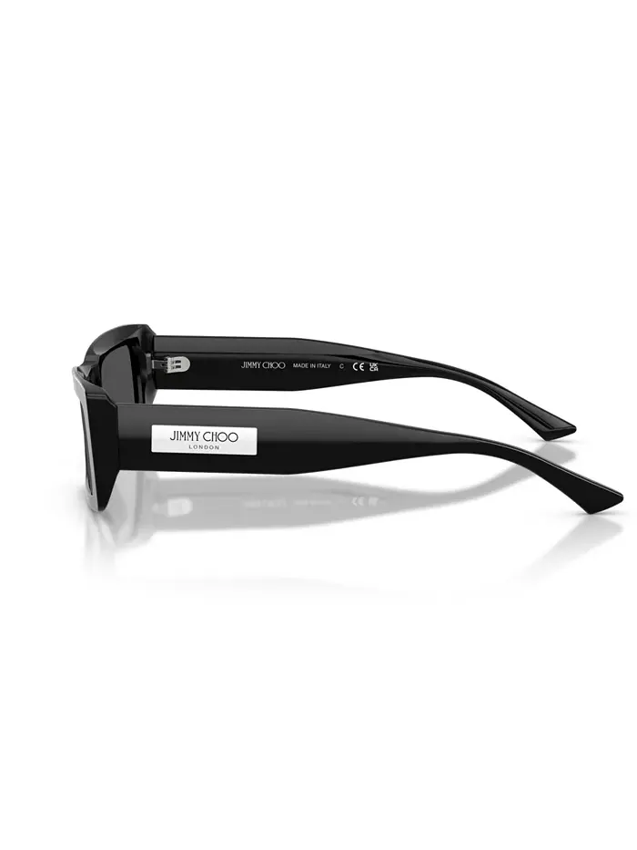 Женские солнцезащитные очки большого размера, JC5040U Jimmy Choo — изображение 2 из 6, черный