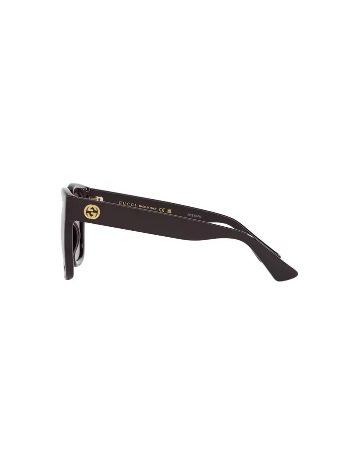 Женские прямоугольные солнцезащитные очки, GG1338S GC002015 Gucci — изображение 3 из 5, бордовый