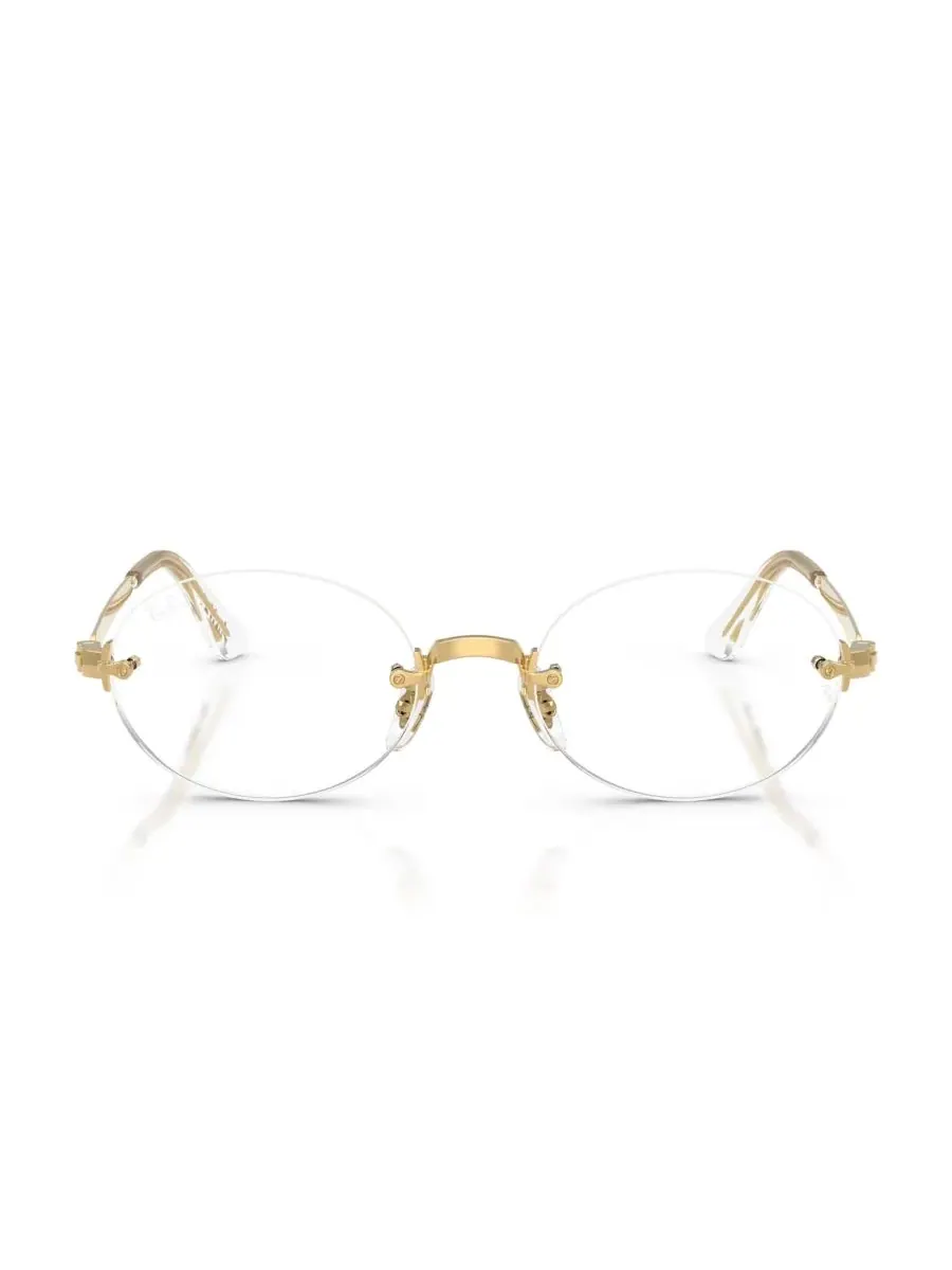 Очки унисекс прямоугольной формы, RB3929V Ray-Ban, arista золото — изображение 4 из 5, золотистый