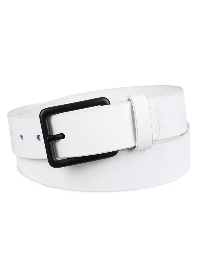 Мужской повседневный кожаный ремень Bridle Calvin Klein