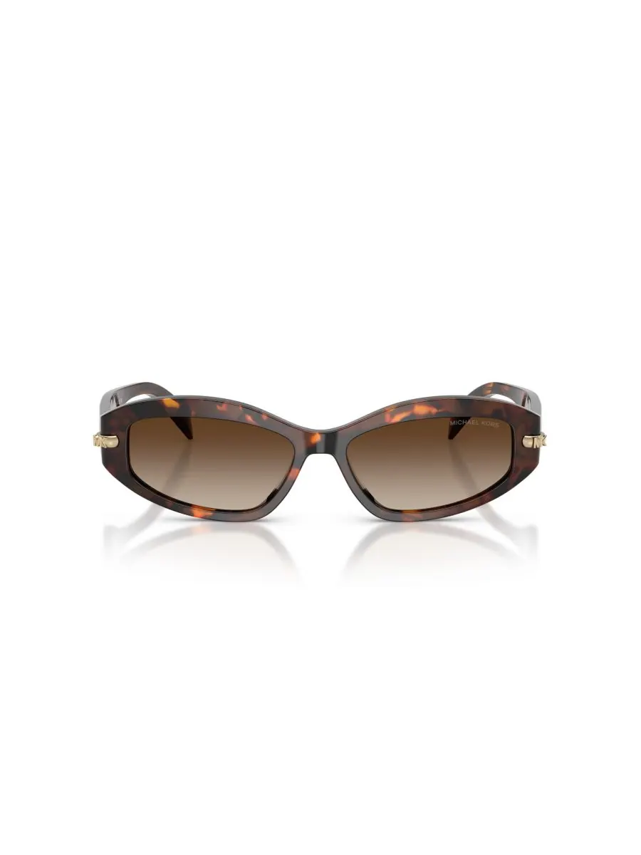 Женские овальные солнцезащитные очки Wilmington, MK2260D Michael Kors, Luggage Tortoise — изображение 2 из 6