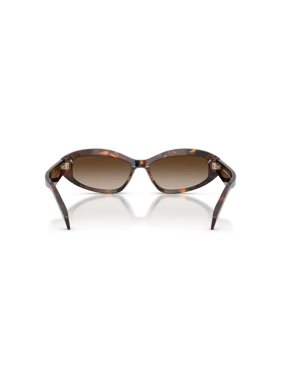 Женские овальные солнцезащитные очки Wilmington, MK2260D Michael Kors, Luggage Tortoise — изображение 4 из 6