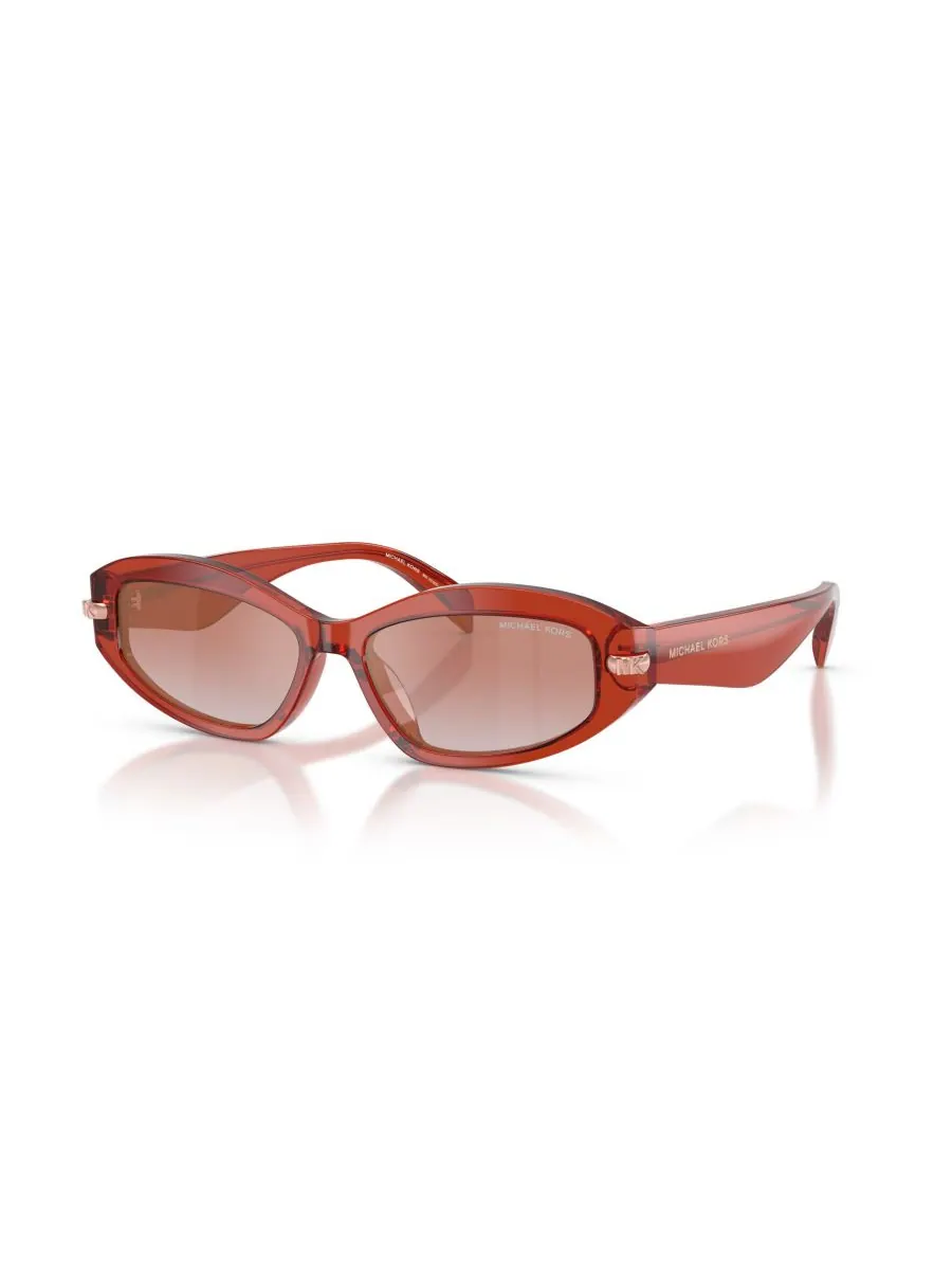 Женские овальные солнцезащитные очки Wilmington, MK2260D Michael Kors — изображение 1 из 6, прозрачный розовый