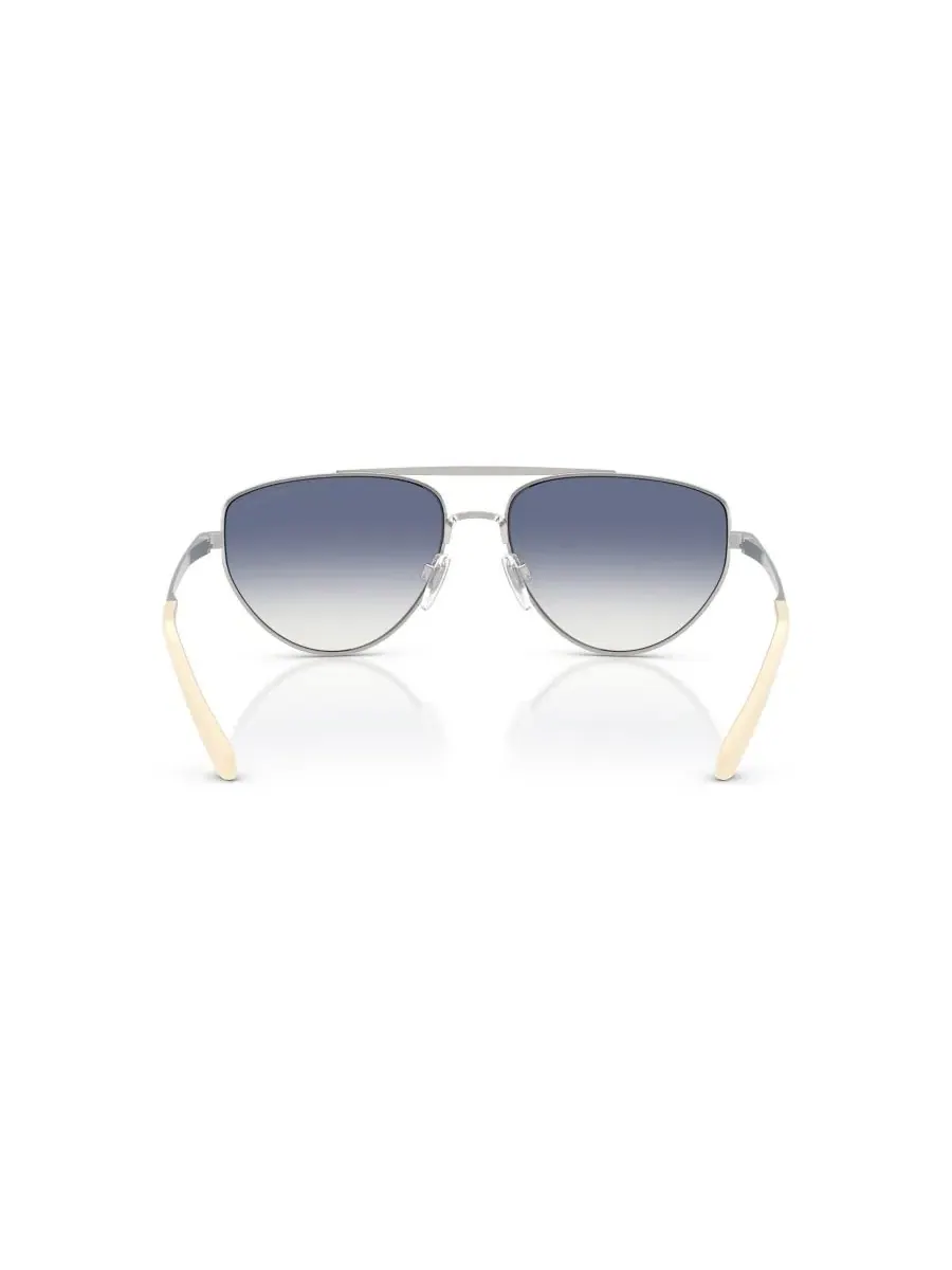 Солнцезащитные очки с зеркальными линзами, модель RL7090 Ralph Lauren — изображение 4 из 9, серебристый