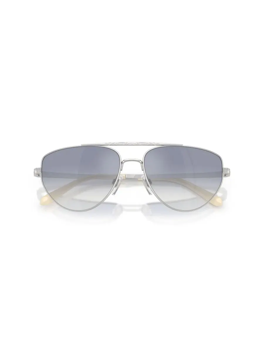 Солнцезащитные очки с зеркальными линзами, модель RL7090 Ralph Lauren — изображение 5 из 9, серебристый